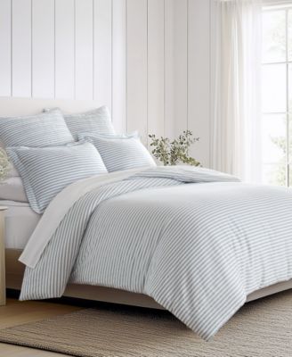 Levtex - Tobago Stripe Reversible 3-Pc. Comforter Sets