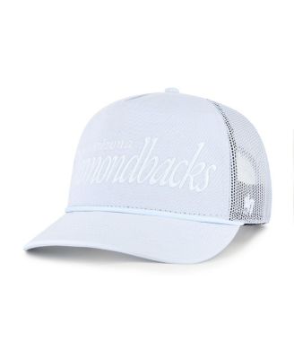 '47 Brand - Men's Light Blue Arizona Diamondbacks Foundation Script Hitch Adjustable Trucker Hat