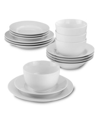 Essential Classic Rim 16 Pc. Dinnerware Set, Service for 4 image