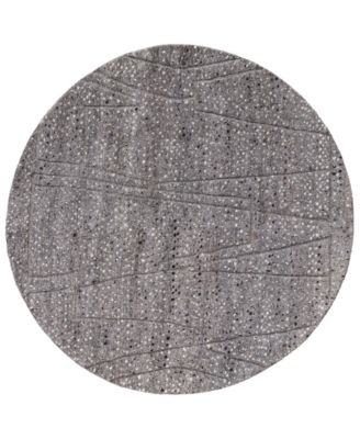 Dering T6042 8'x8' Round Area Rug image