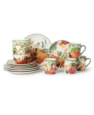 Harvest Fields 16 Pc. Dinnerware Set, Service for 4 image