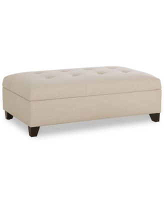 Jonathan Louis - Kallison Fabric Storage Ottoman