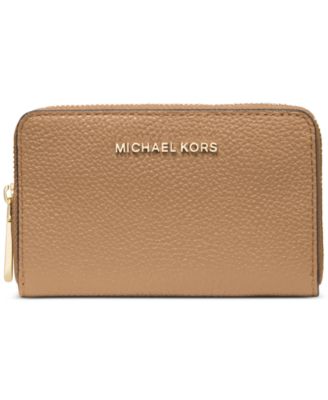 Michael Kors - Jet Set Leather Zip-Around Card Case