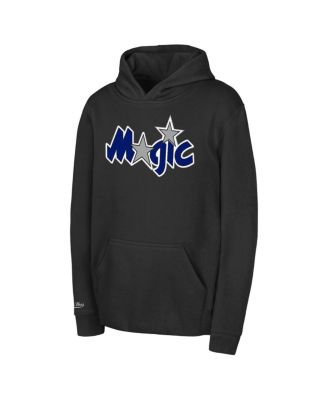 Mitchell & Ness - Preschool Black Orlando Magic Retro Logo Pullover Hoodie