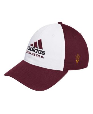 adidas - Men's White/Maroon Arizona State Sun Devils Slouch Adjustable Hat