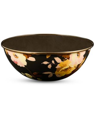 Wild Rose Brown Medium Everyday Bowl, 80-oz. image