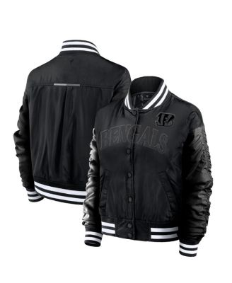 Fanatics - Women's Black Cincinnati Bengals Elements Wave Full-Snap Jacket
