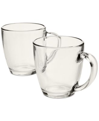 Tapered Glass Mugs, Set of 2, Exclusively at Macy's image