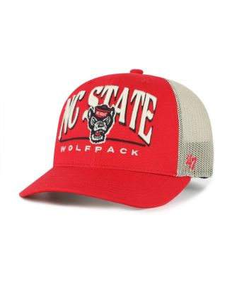 '47 Brand - Men's Red NC State Wolfpack Arid Adjustable Trucker Hat
