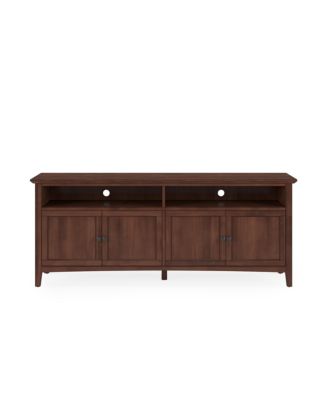 Furniture 74" Hedworth Wood Entertainment Console Drawer image