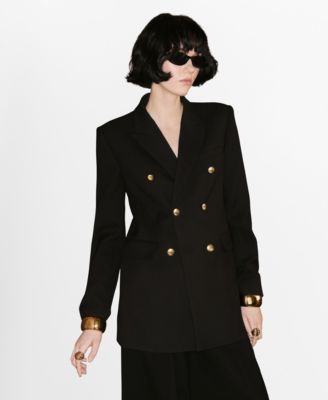 MANGO - Women's Double-Breasted Blazer