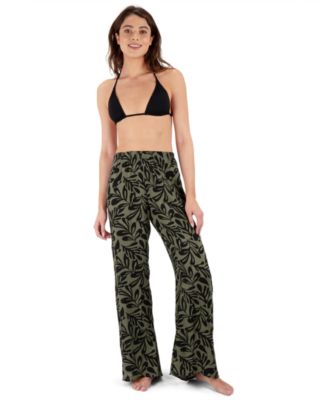 Hurley - Juniors' Marina Pull-On Cover-Up Pants