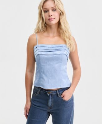GUESS - Women's Arlo Pleated Top