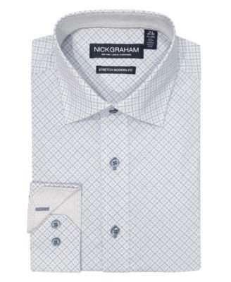 Nick Graham - Men's Connected Square Modern Fit Shirt