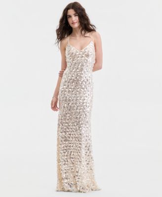 Say Yes - Juniors Sequinned Evening Gown