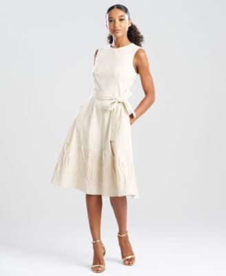 Natori - Women's Solid Crewneck Midi Dress