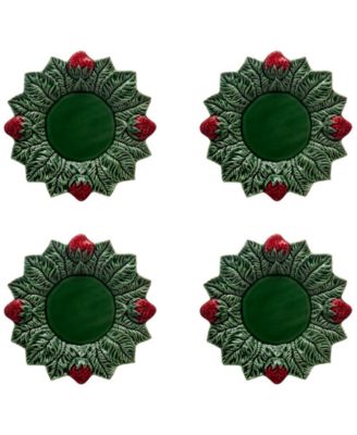 Strawberries Dinner Plates, Set of 4 image