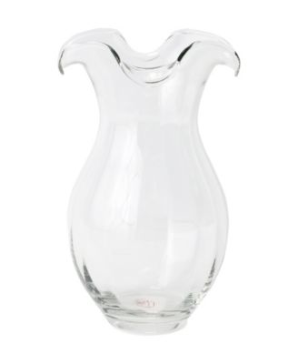 Hibiscus 56 oz. Glass Vertical Fluted Medium Vase image