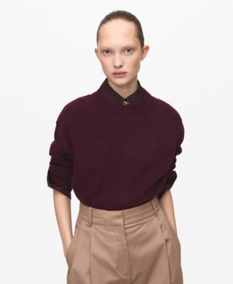 MANGO - Women's Medium-Knit Sweater