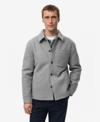 MANGO - Men's Quilted Cloth Jacket