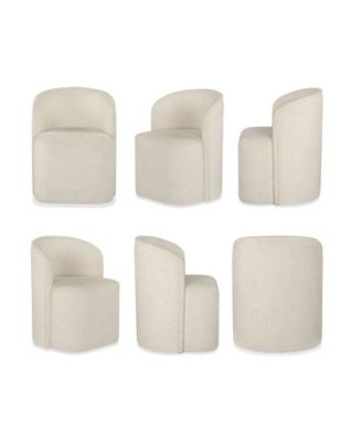 Furniture - Marcel Barrel Side Chairs (Set of 6)