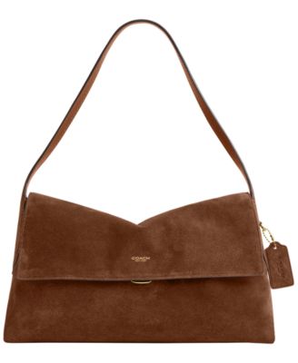 COACH - Suede Medium Chelsea Shoulder Bag
