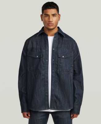 G-Star Raw - Men's Dakota Regular Collared Overshirt