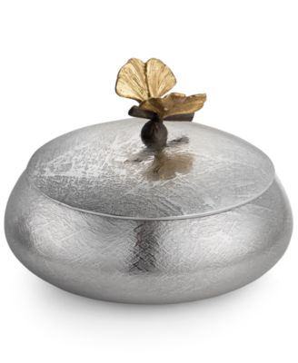 Michael Aram - 2-Pc. Butterfly Ginkgo Lidded Trinket Box