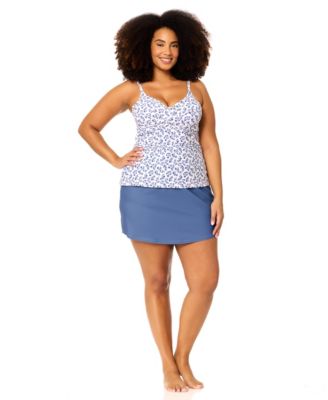 Raisins Curve - Plus Size Underwire Aries Tankini Top