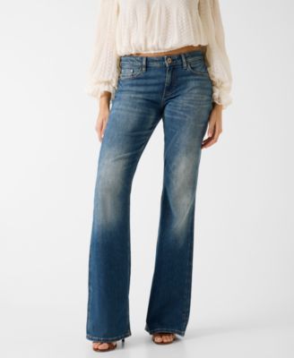 GUESS - Women's Low Rise Boot Cut Jeans