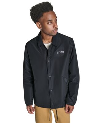 Converse - Men's Classic Fit Snap Closure Jacket