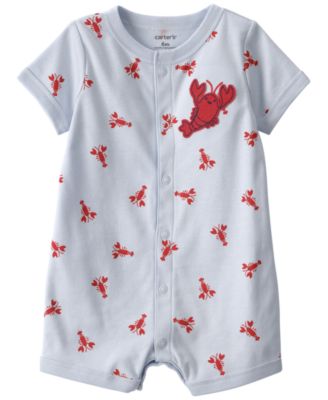 Carter's - Baby Boys' Lobster Short-Sleeve Romper