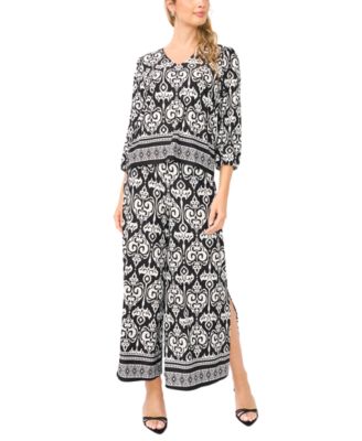 Sam & Jess - Women's V-Neck Printed Top