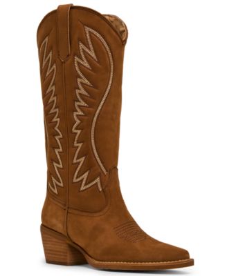 Steve Madden - Women's Albany Western Pull-On Cowboy Boots