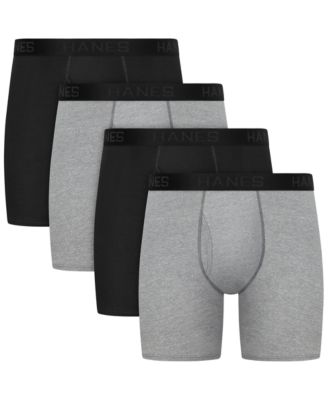 Hanes - Men's Ultimate Boxer Briefs, 4-Pack