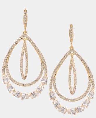 Givenchy - Crystal Orbital Drop Earrings