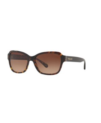 COACH - Women's Rectangle Sunglasses, L1010 HC8232