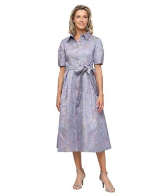 Alex Evenings - Women's Collared Ball Gown