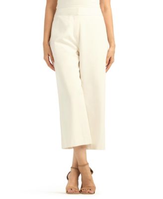 Women's Wide-Leg Cropped Pants image