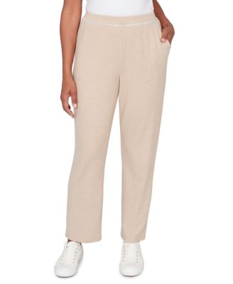 Alfred Dunner - Petite Straight Leg Pull-On Pants