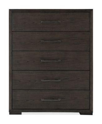 Ryder 51" Oak Veneer Drawer Glide Chest image