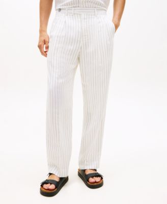 Tommy Hilfiger - Men's Stripe Regular-Fit Pants