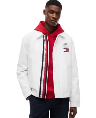 Tommy Hilfiger - Men's Chevron Coach Jacket