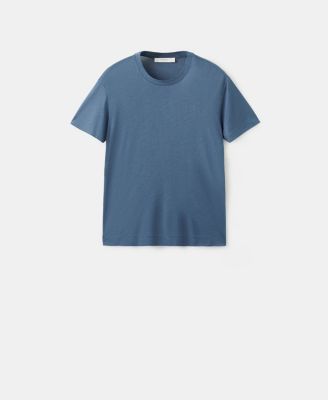 MANGO - Women's Short-Sleeved Micro-Modal Pajama Top