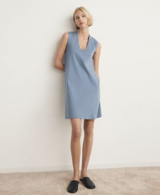 MANGO - Women's Cotton Short Nightgown