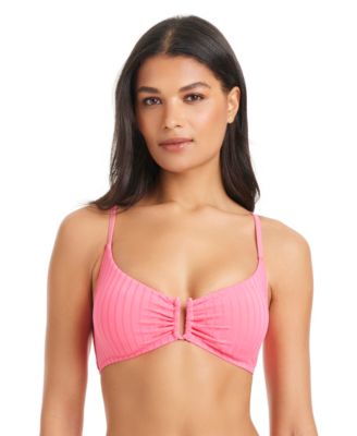 Sanctuary - Women's Refresh Ribbed Tie-Back Underwire Bra