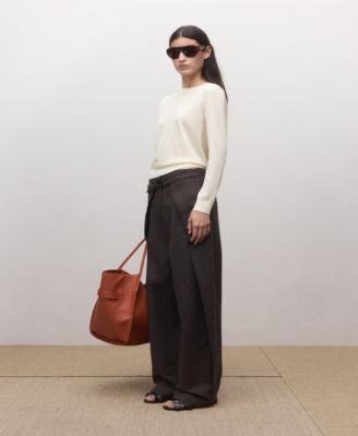 MANGO - Women's Wool Round-Neck Sweater