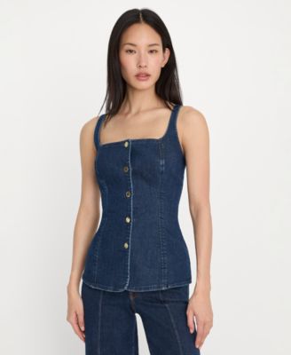 Good American - Women's Sleeveless Top, Regular & Plus Size