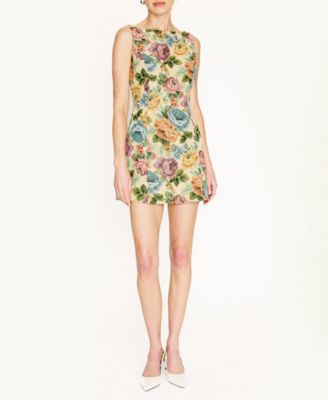 Line & Dot - Women's Python Sleeveless Mini Dress