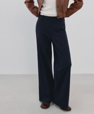 MANGO - Women's Straight Lyocell Pants